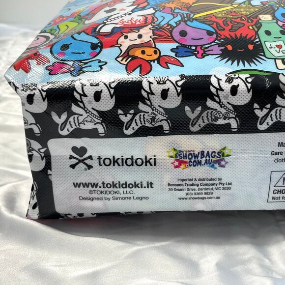 Tokidoki Showbags Mermicorno Sea Punks Reusable Tote Bag Mermaid Unicorn New - Picture 8 of 9